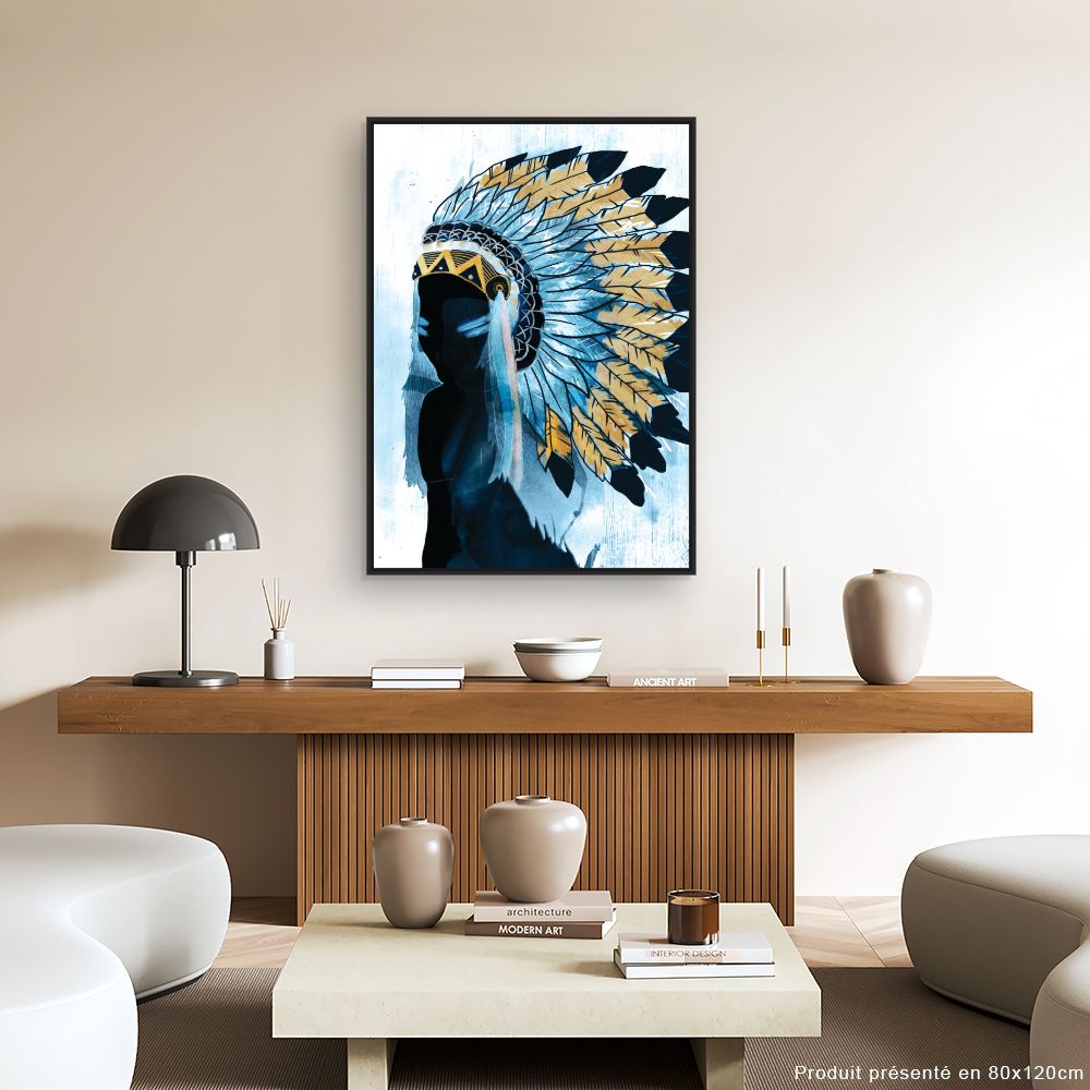 Tableau Coiffe majestueuse