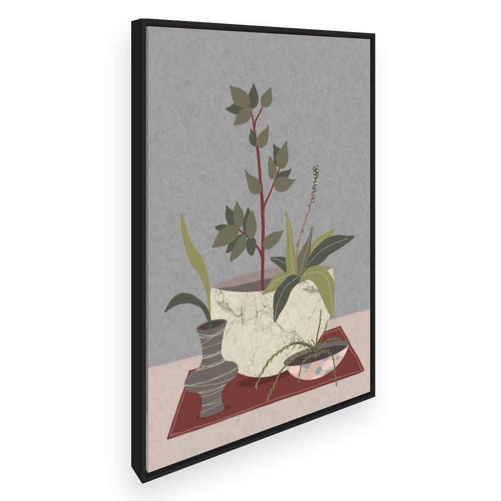 Toile Plantes élégantes
