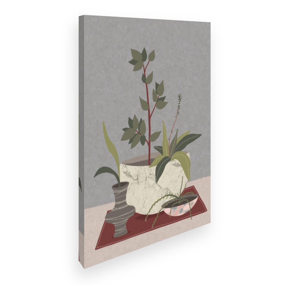 Toile Plantes élégantes