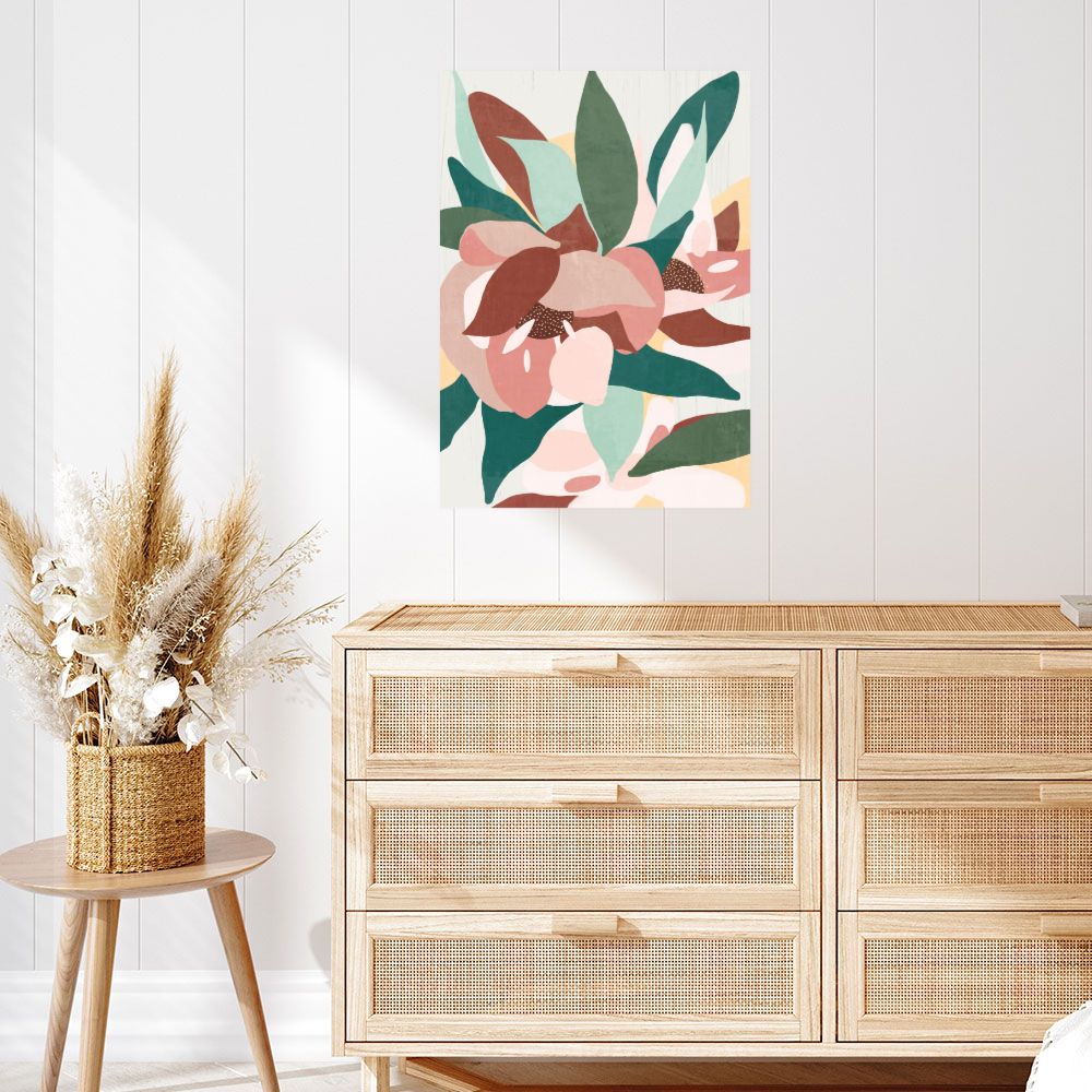 Affiche Feuillage artistique