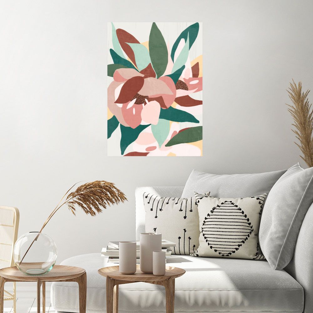 Affiche Feuillage artistique