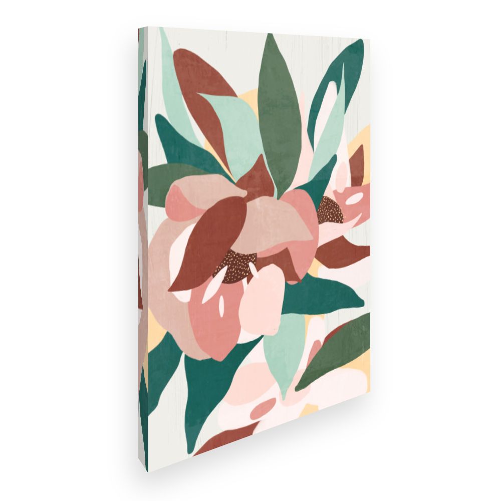 Toile Fleurs abstraites modernes
