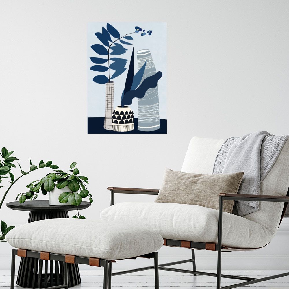 Affiche Formes botaniques élégantes