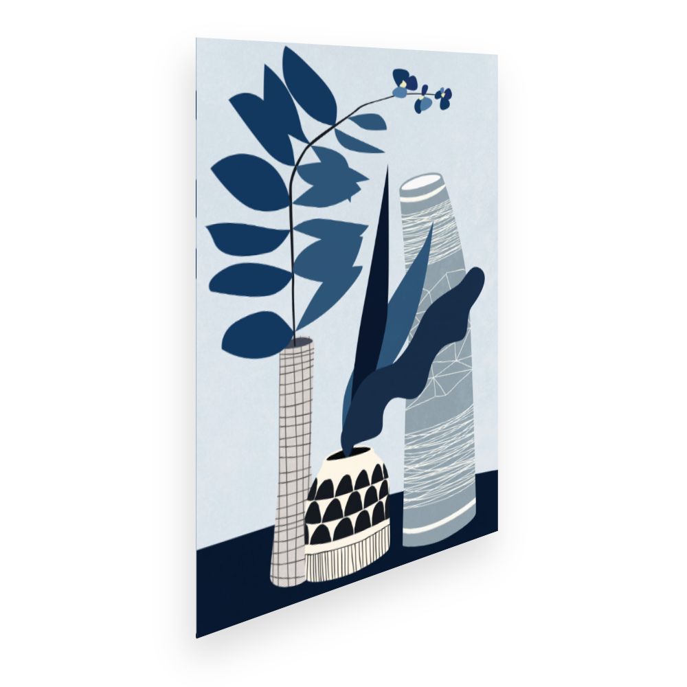 Affiche Formes botaniques élégantes
