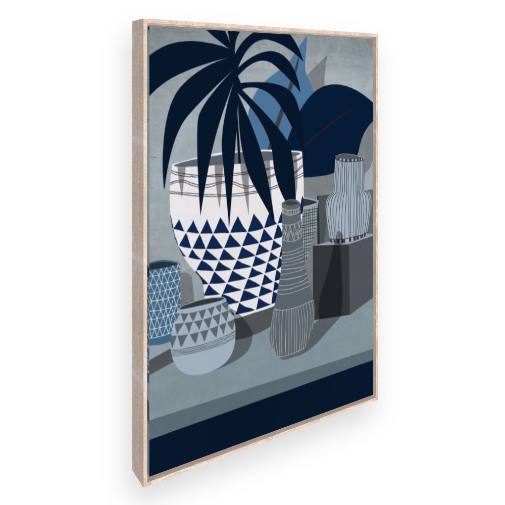 Toile Motifs végétaux modernes