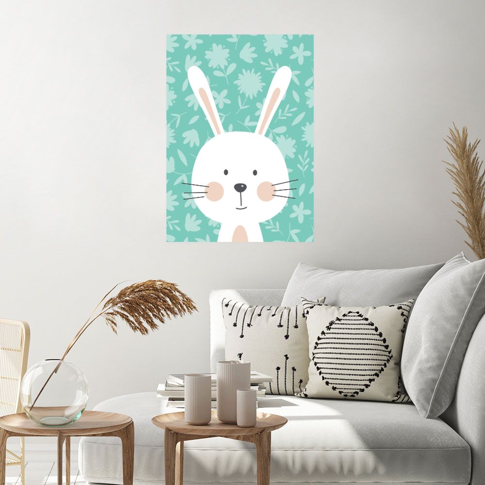 Affiche Lapin mignon