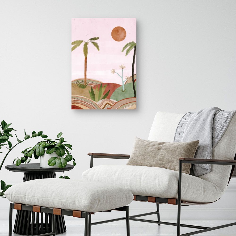 Tableau Paysage tropical doux