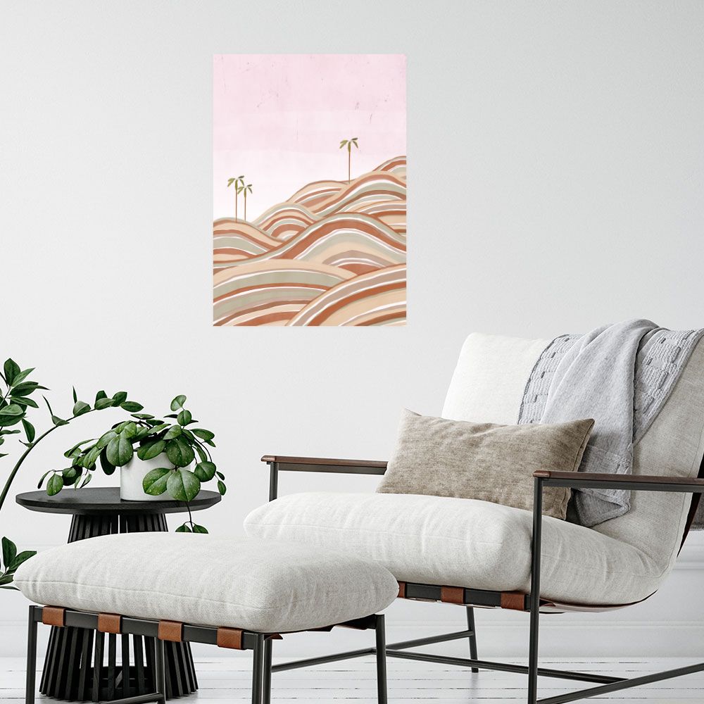 Affiche Collines ondulantes