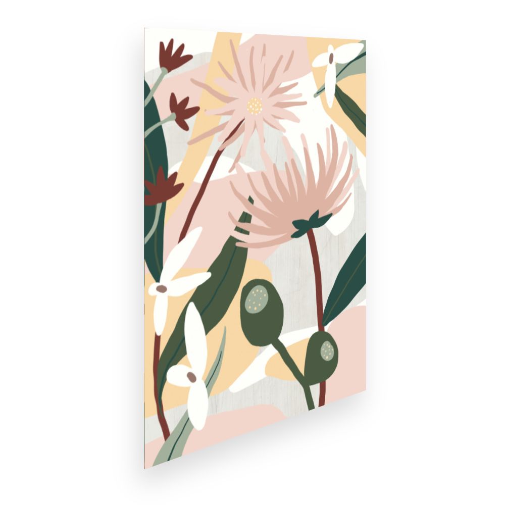 Affiche Fleurs graphiques