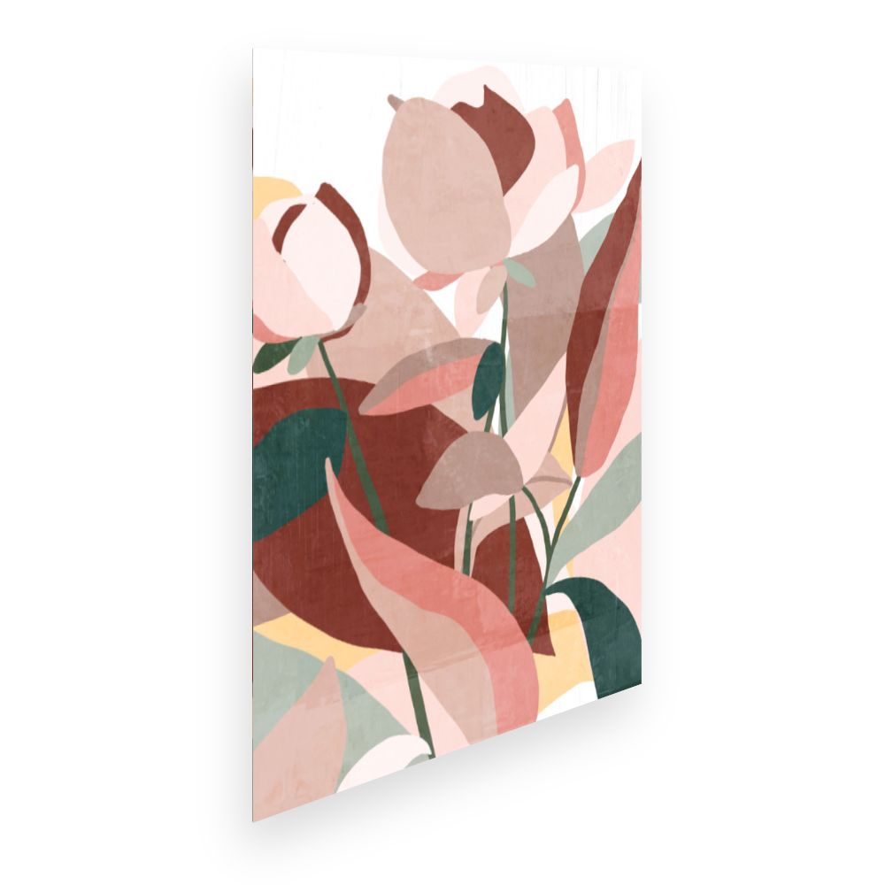 Affiche Floraison abstraite