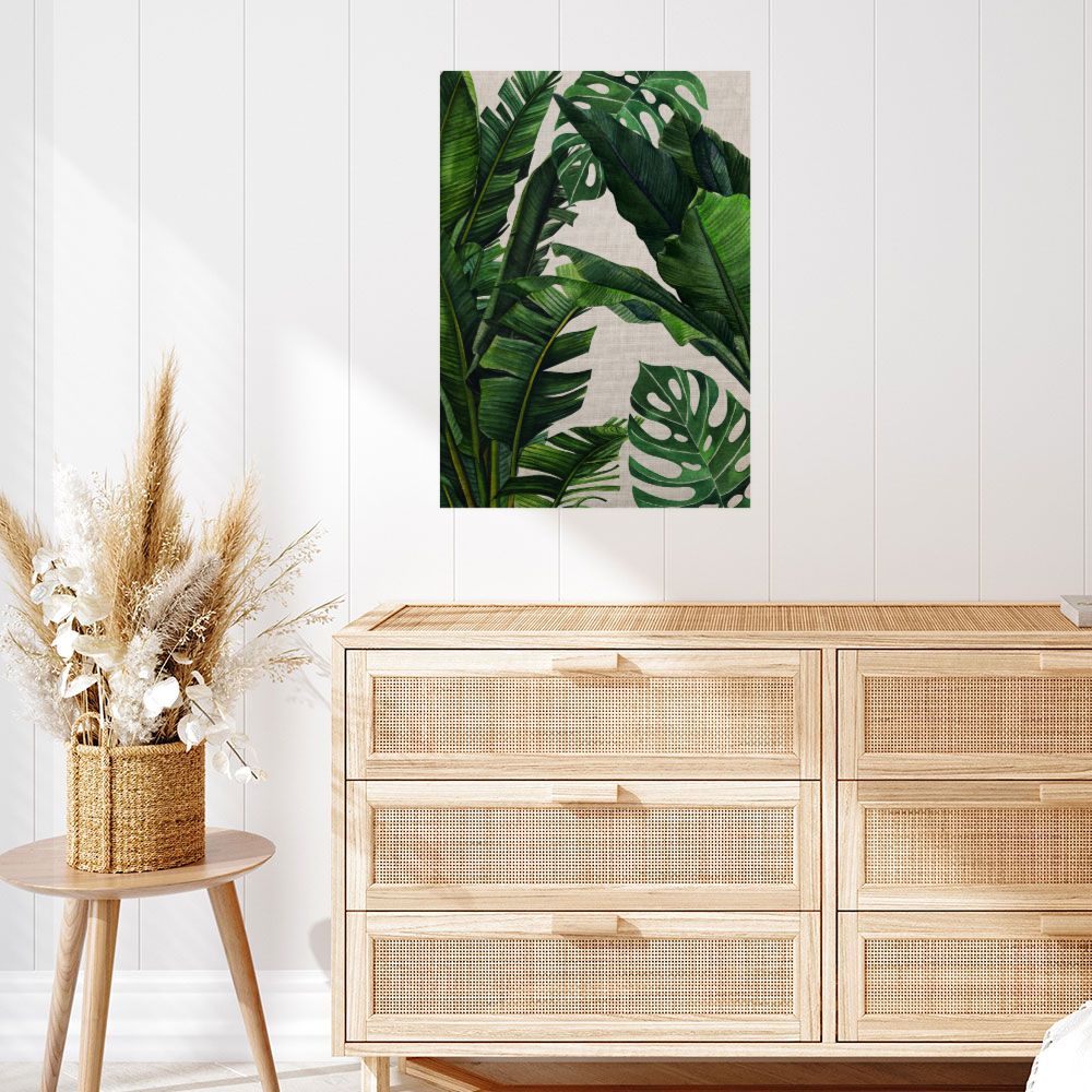 Affiche Feuillage tropical