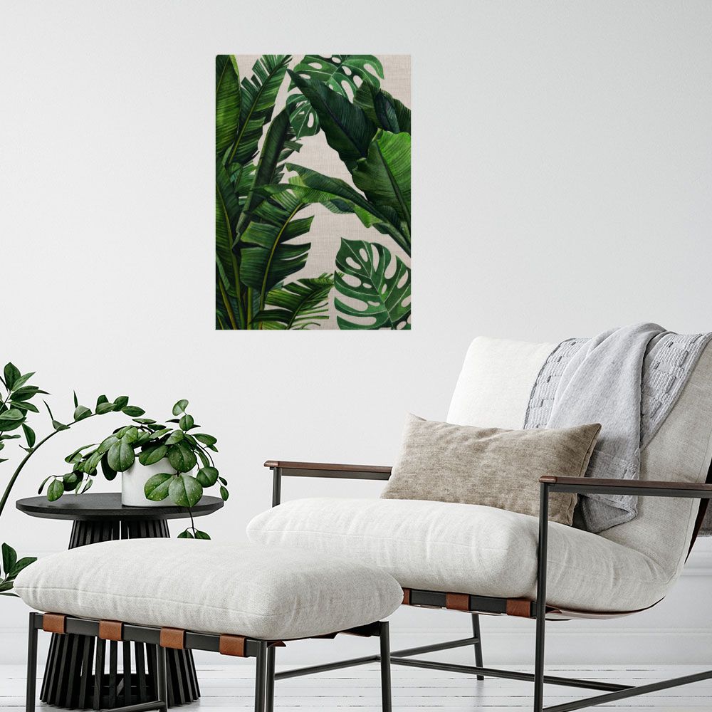Affiche Feuillage tropical