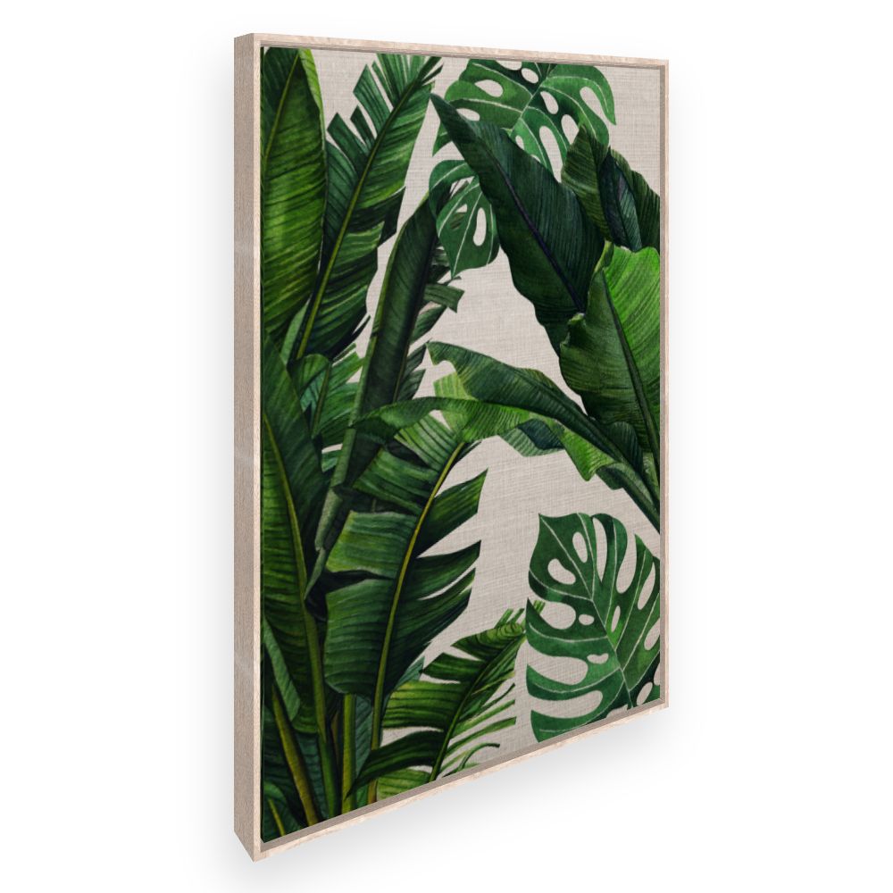 Toile Feuillage tropical