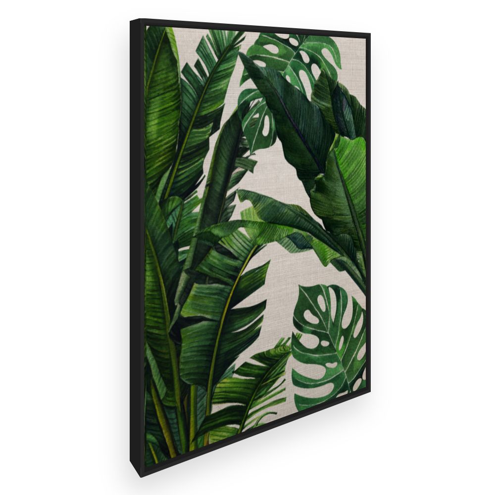Toile Feuillage tropical