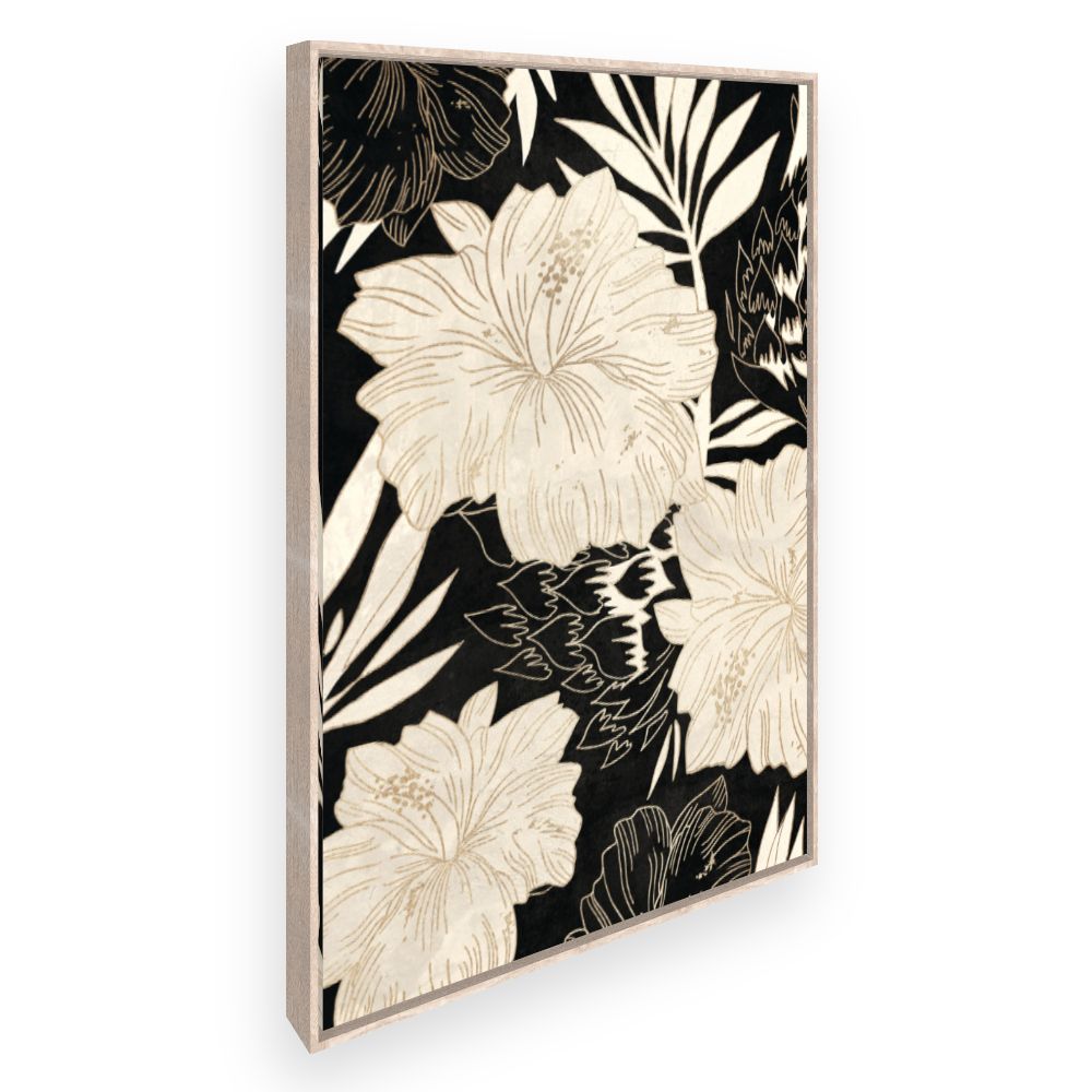 Toile Fleurs exotiques