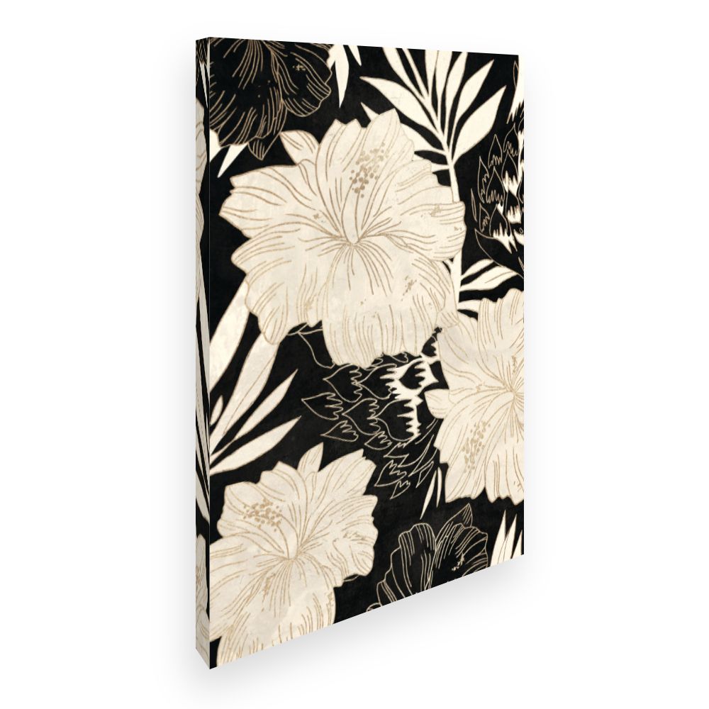 Toile Fleurs exotiques