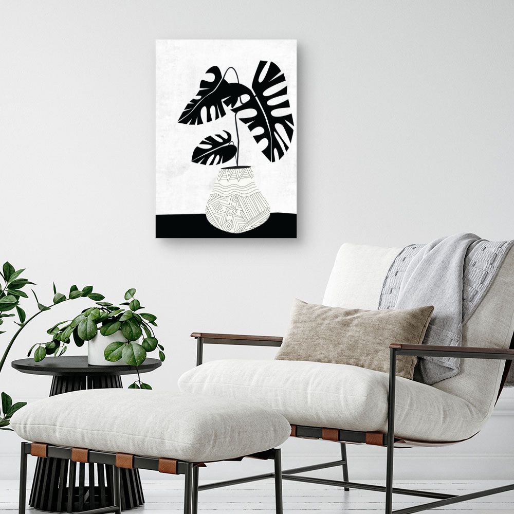 Tableau Feuilles exotiques