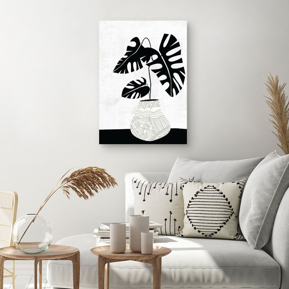 Tableau Feuilles exotiques
