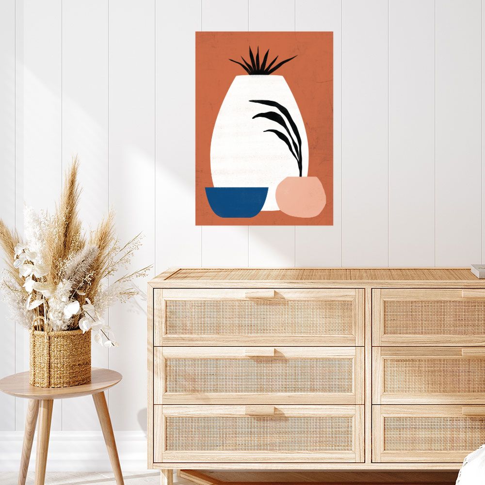 Affiche Vases minimalistes