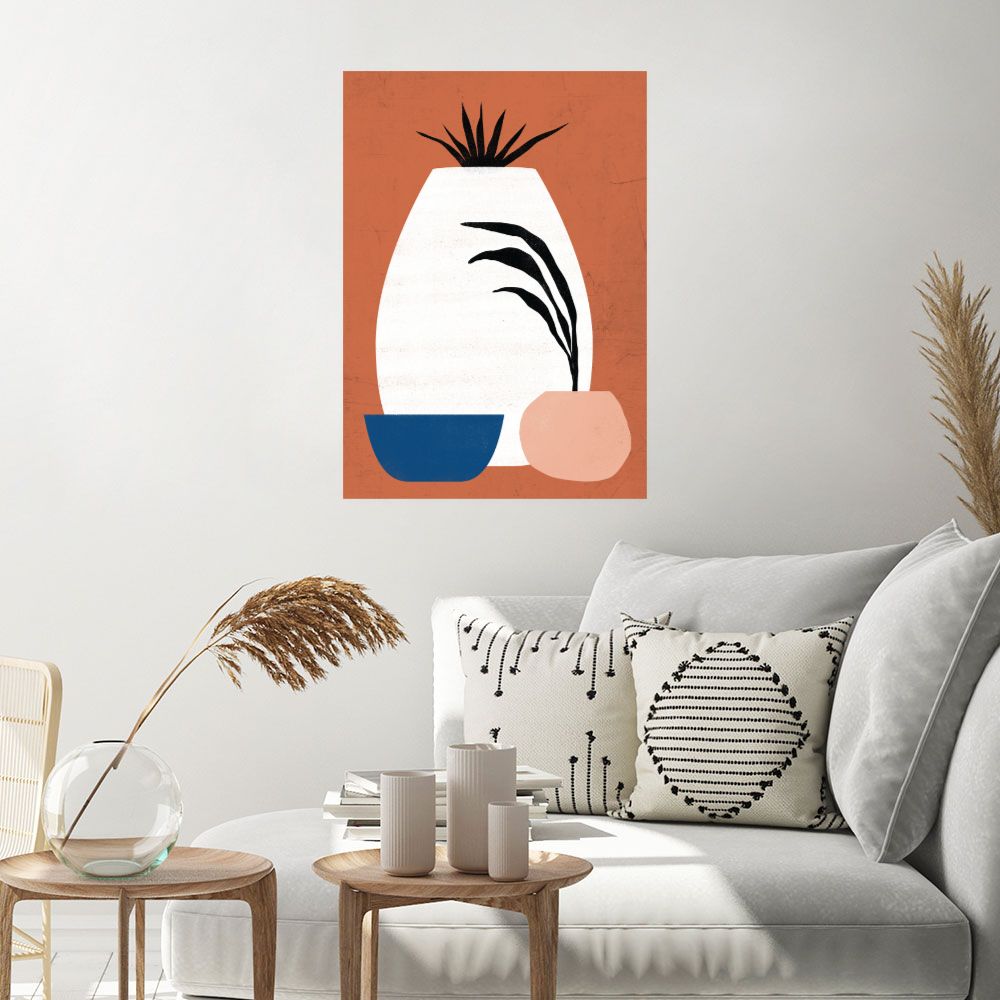 Affiche Vases minimalistes