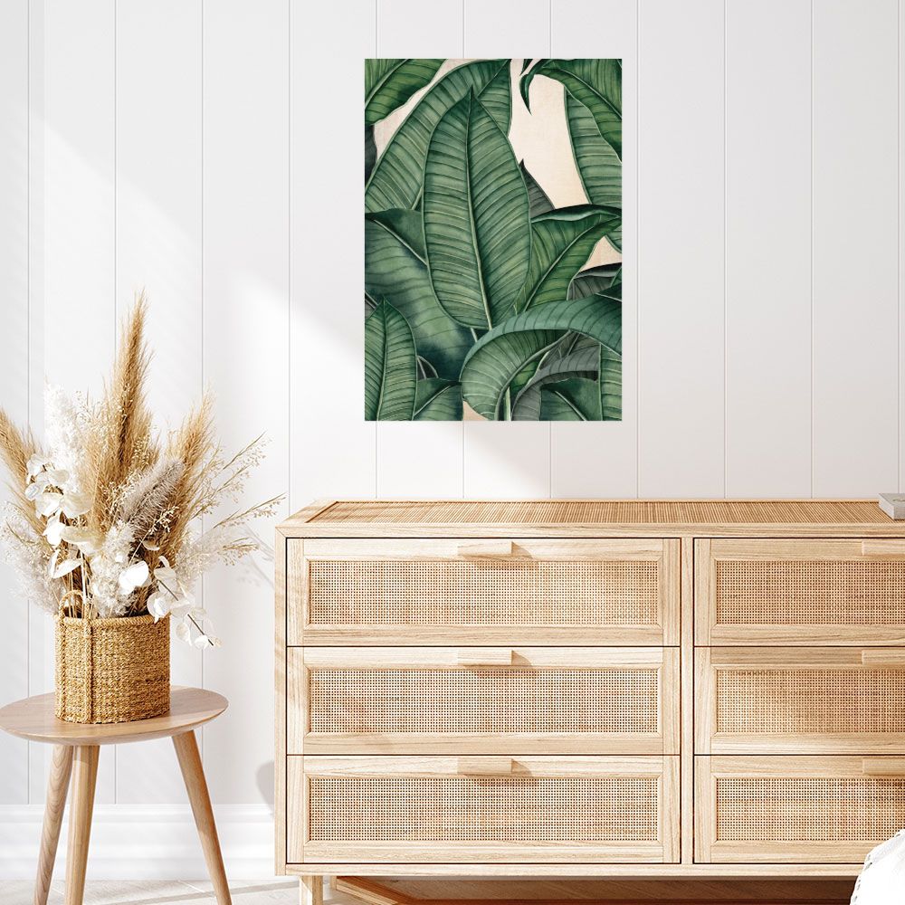 Affiche Feuillage tropical