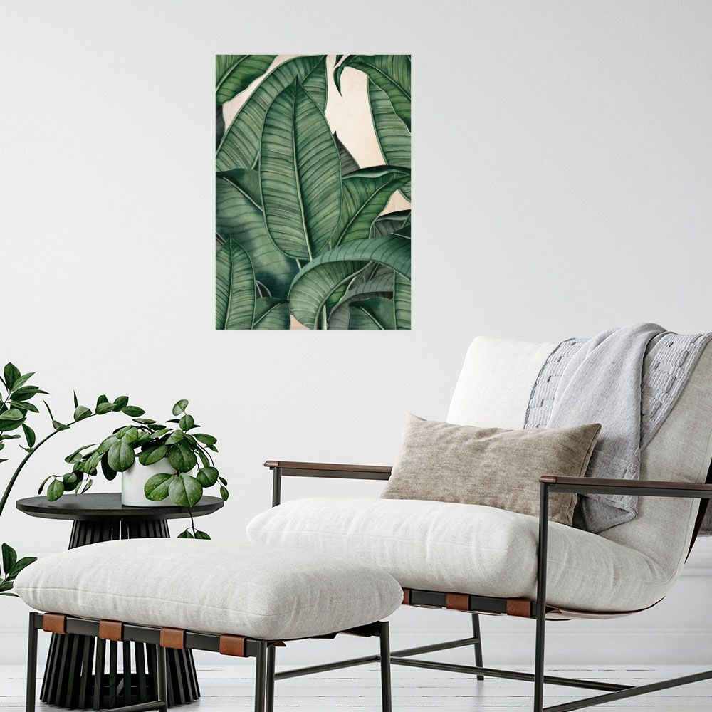 Affiche Feuillage tropical