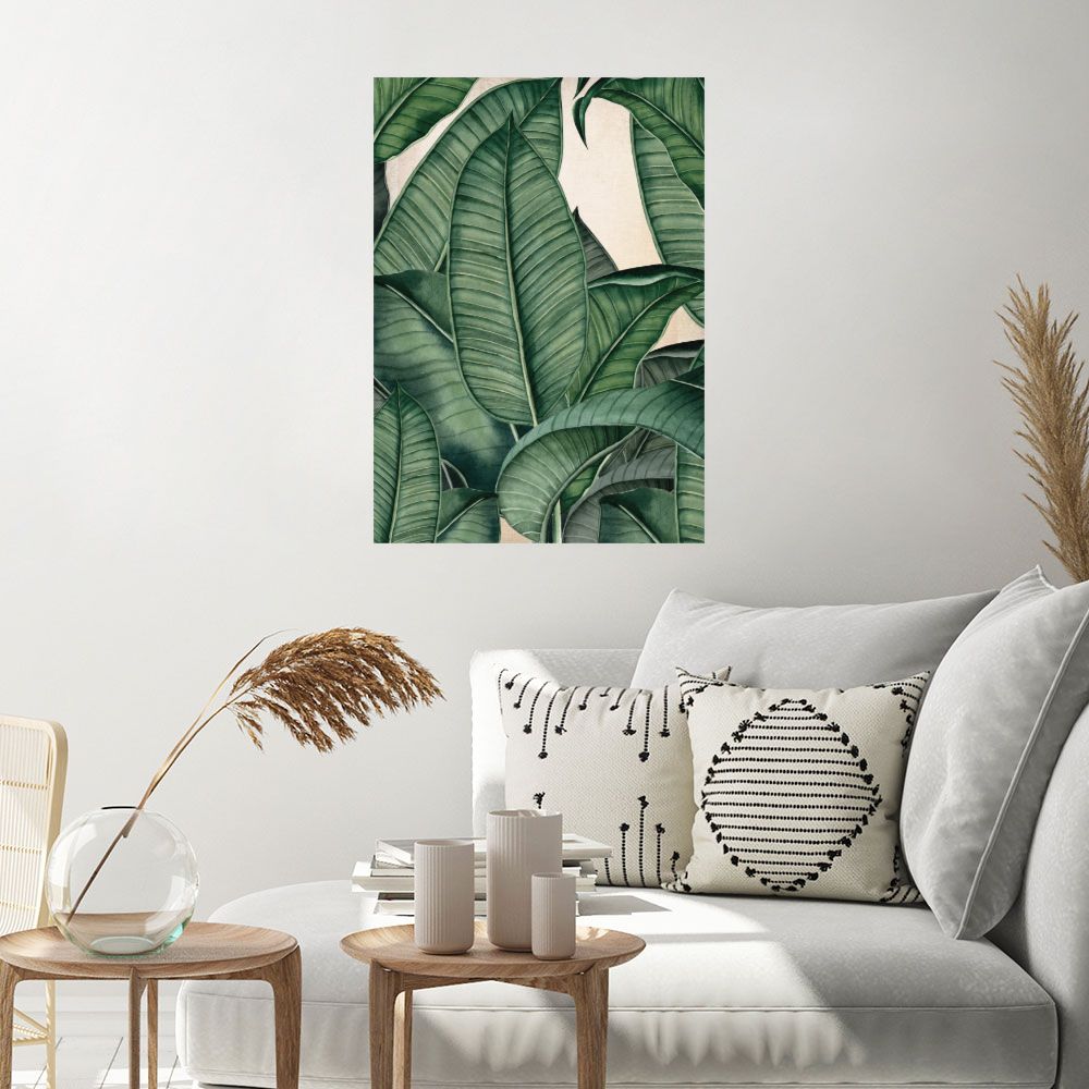 Affiche Feuillage tropical