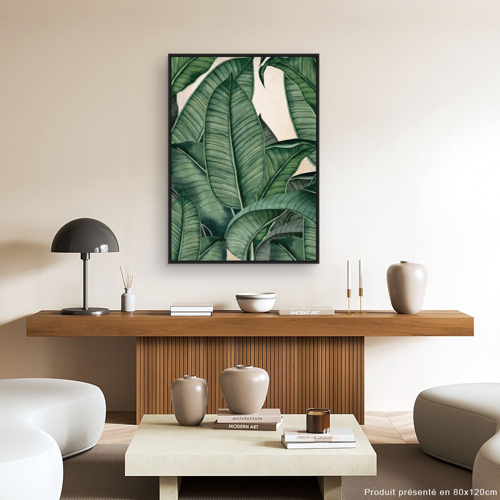 Tableau Feuillage luxuriant