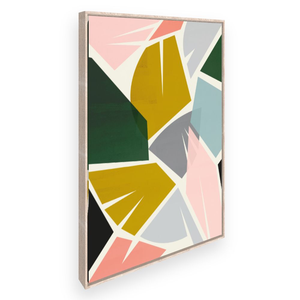 Toile Formes abstraites vives