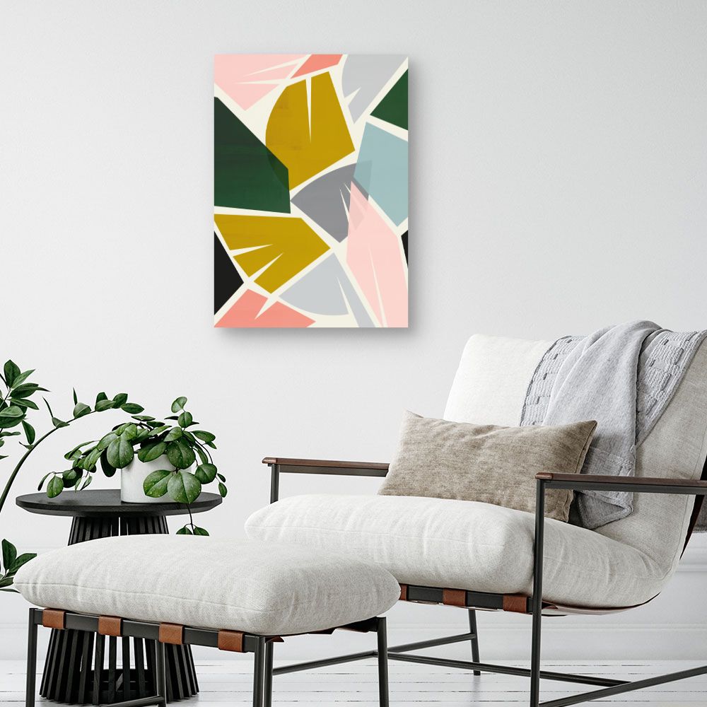 Tableau Formes abstraites vives