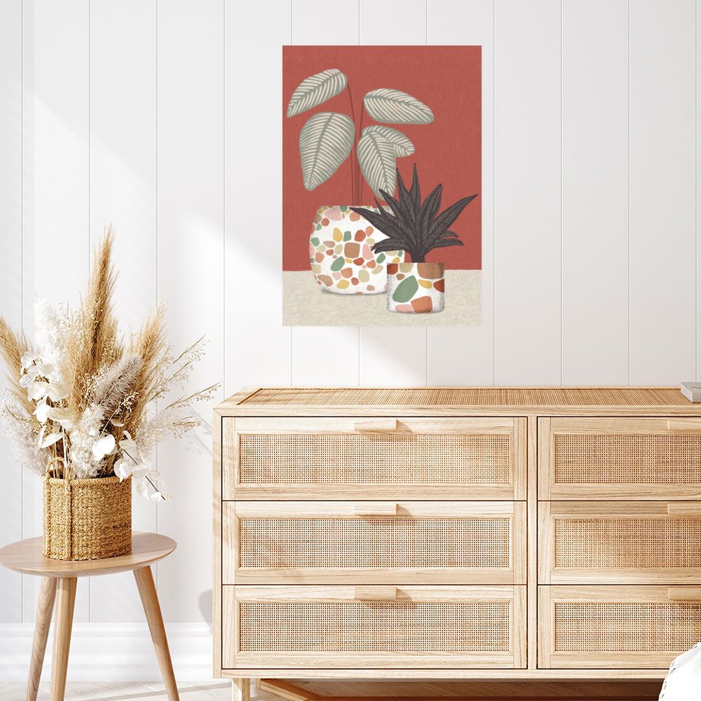 Affiche Feuilles élégantes