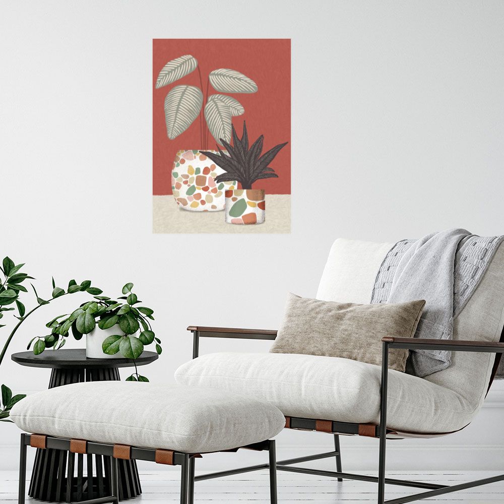Affiche Feuilles élégantes
