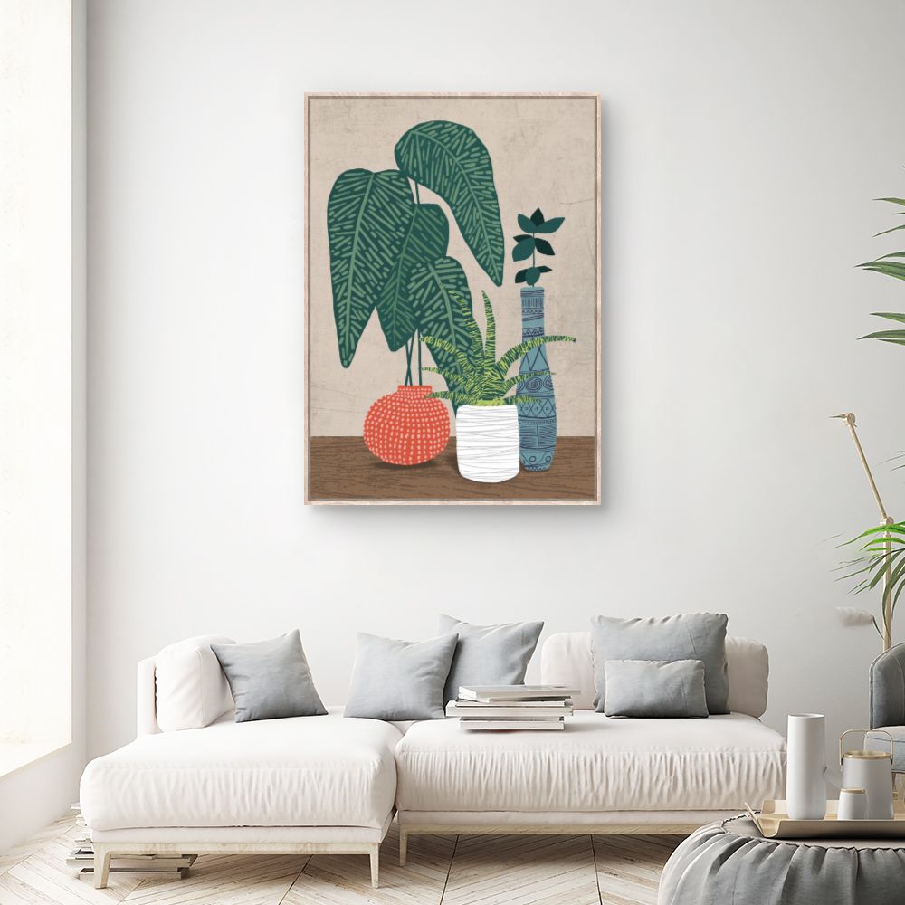 Tableau Plantes exotiques modernes