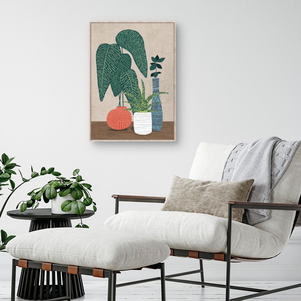 Tableau Plantes exotiques modernes