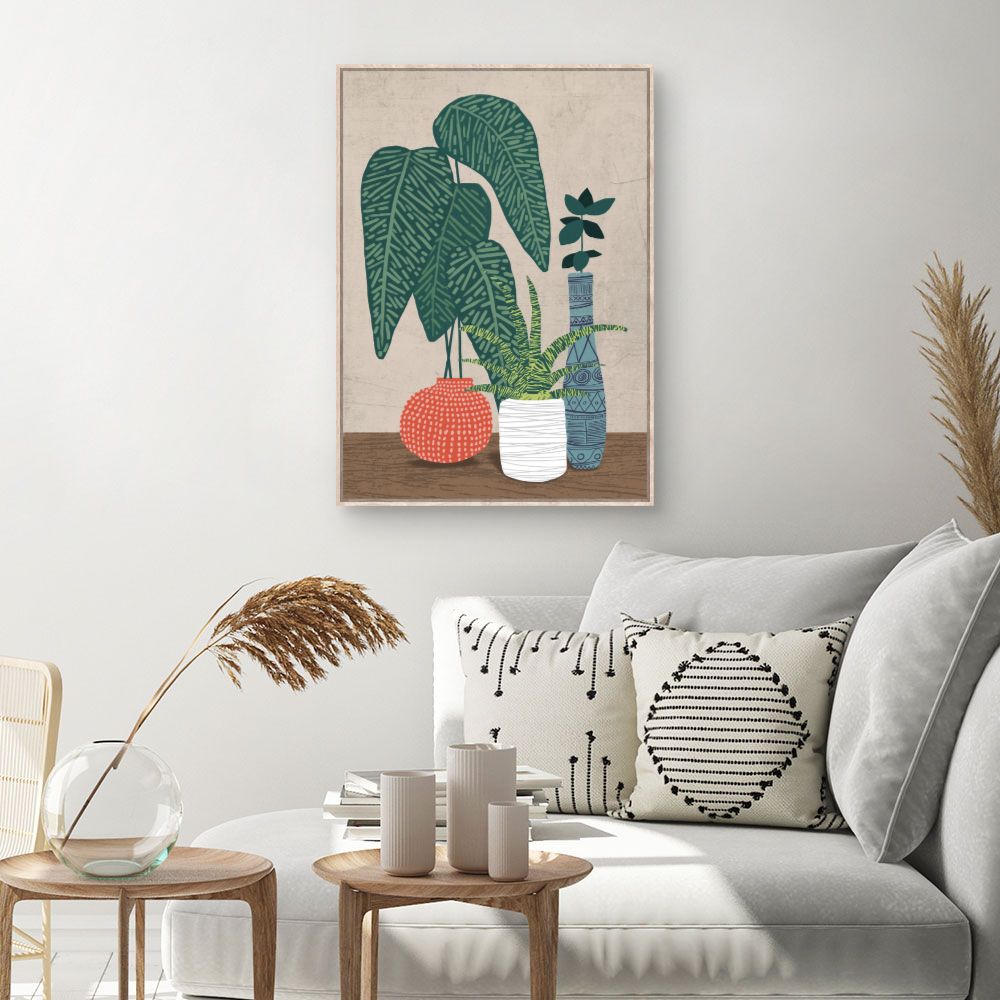 Tableau Plantes exotiques modernes