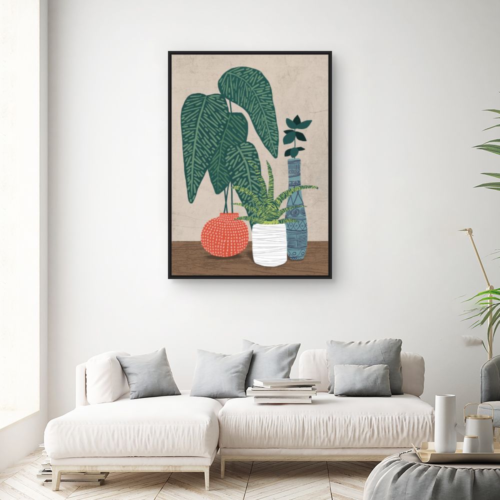 Tableau Plantes exotiques modernes