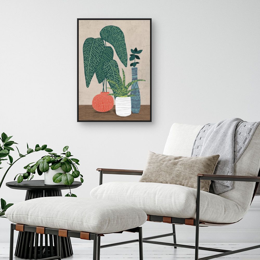 Tableau Plantes exotiques modernes