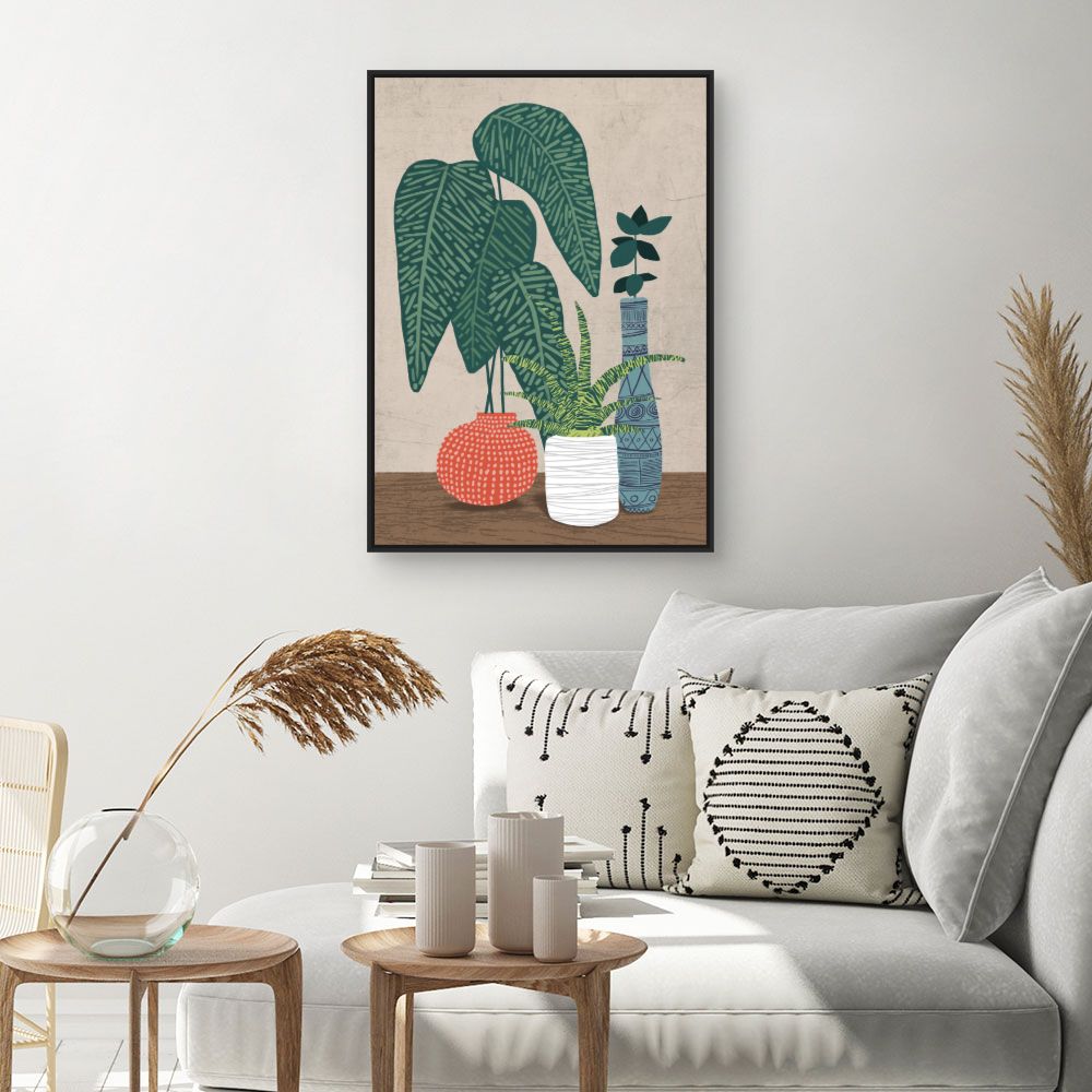 Tableau Plantes exotiques modernes