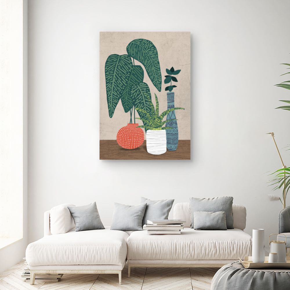 Tableau Plantes exotiques modernes