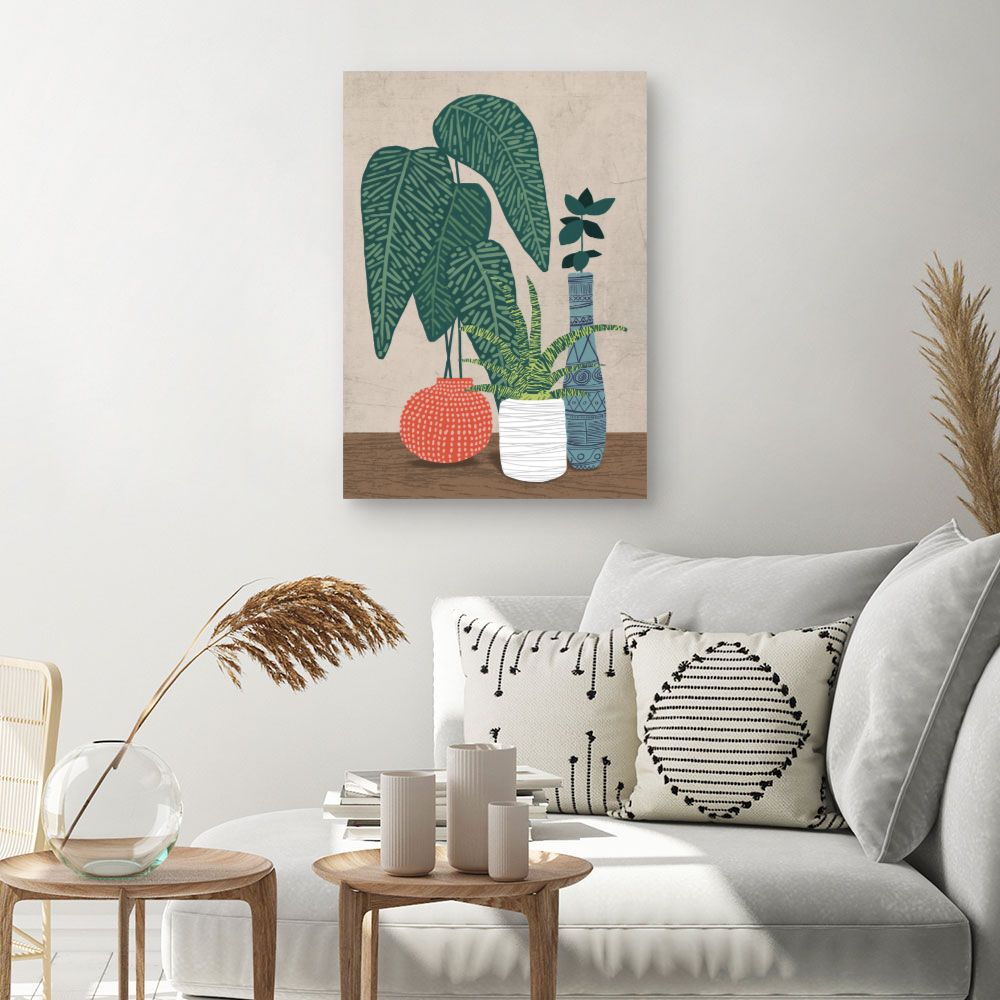 Tableau Plantes exotiques modernes