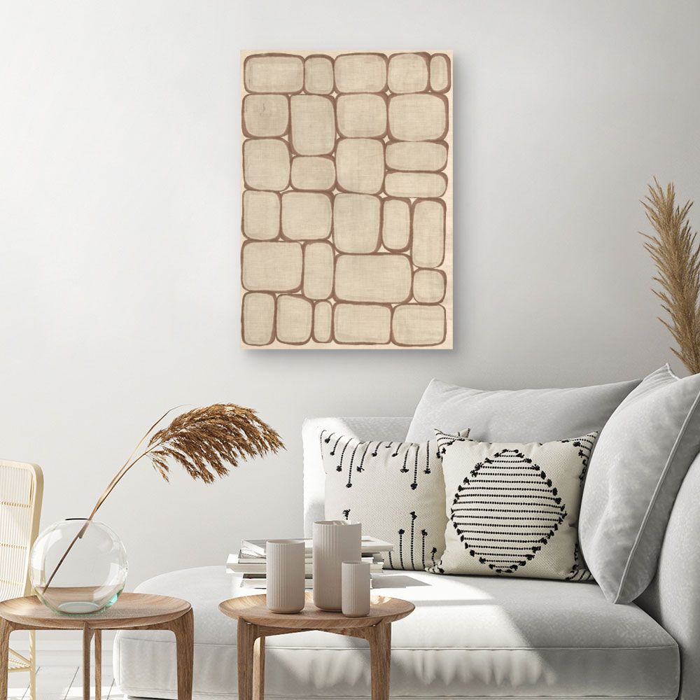 Tableau Motifs organiques