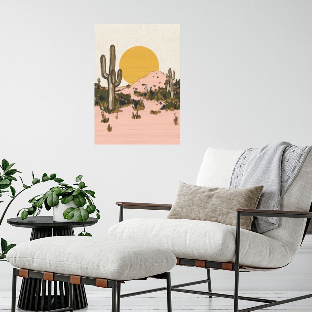 Affiche Paysage désertique