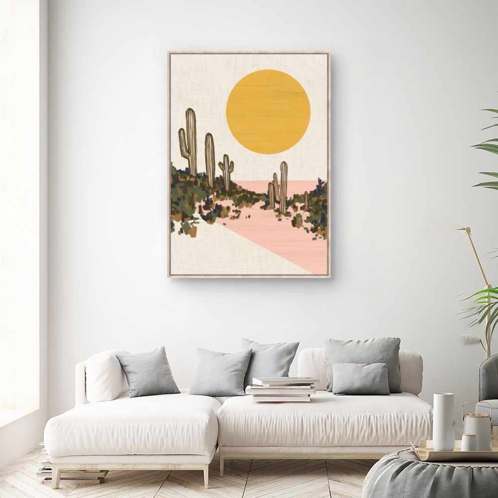 Tableau Désert ensoleillé