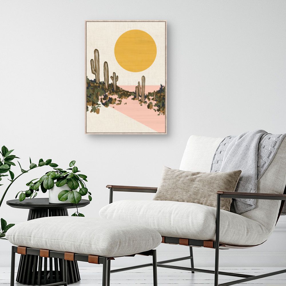 Tableau Désert ensoleillé