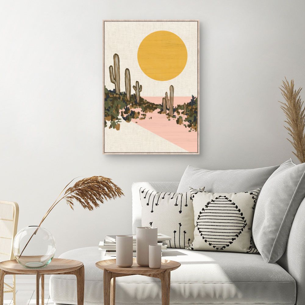 Tableau Désert ensoleillé