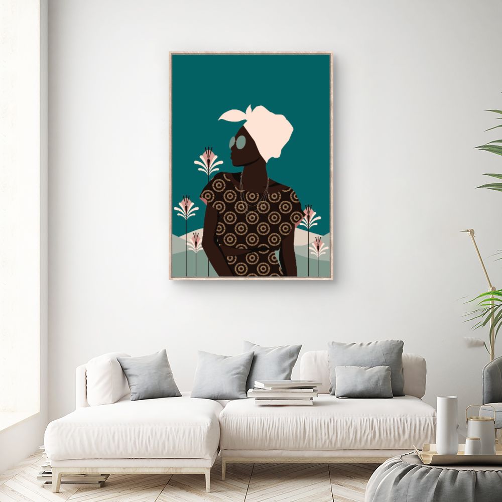 Tableau Élégance africaine