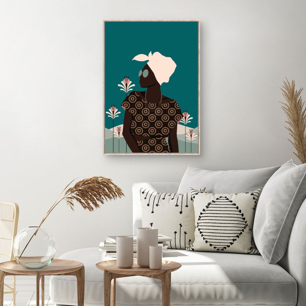 Tableau Élégance africaine