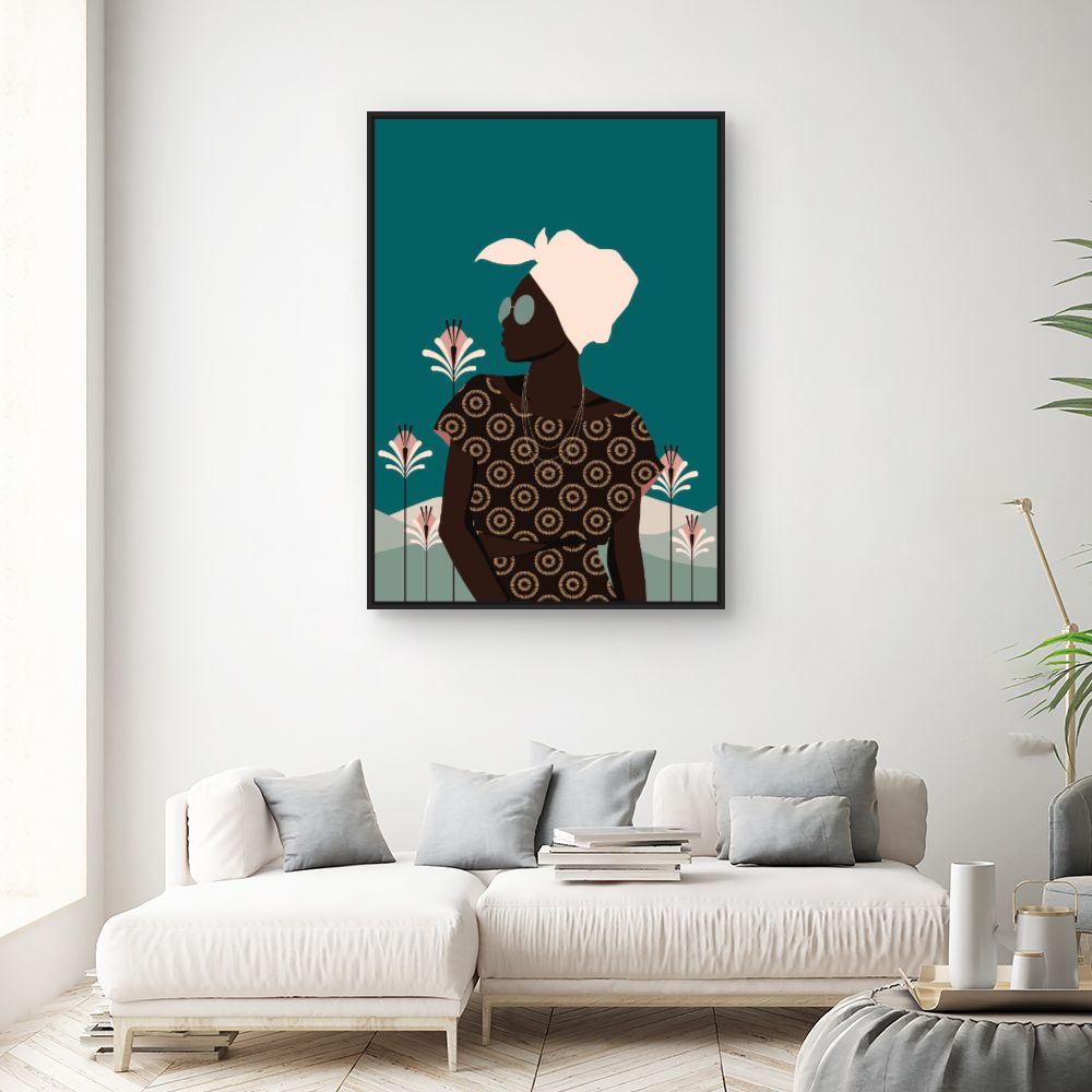Tableau Élégance africaine