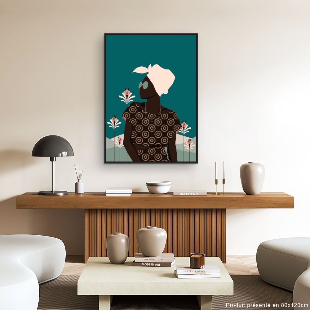 Tableau Élégance africaine