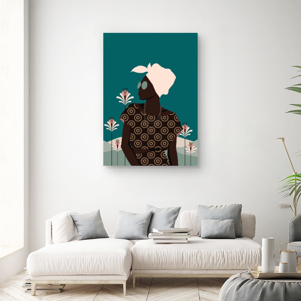 Tableau Élégance africaine